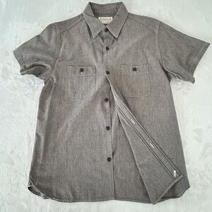 Full Count‎ Clothing Factory Gray Chambray Denim Work Shirt 42 (L) Japan $245